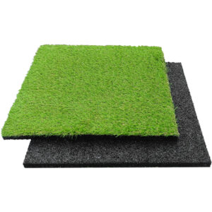 Artificial grass rubber mat