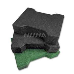 Dog bone rubber brick